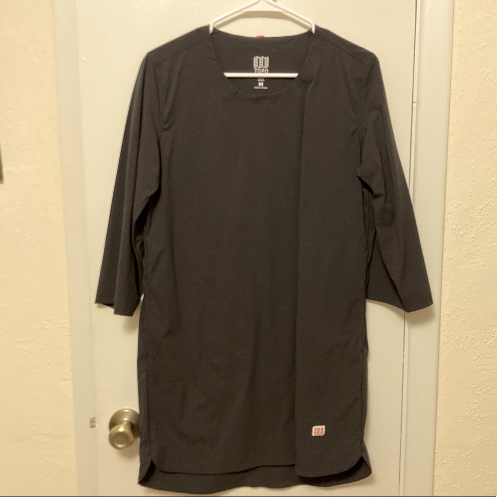TOPO designs nylon shift dress